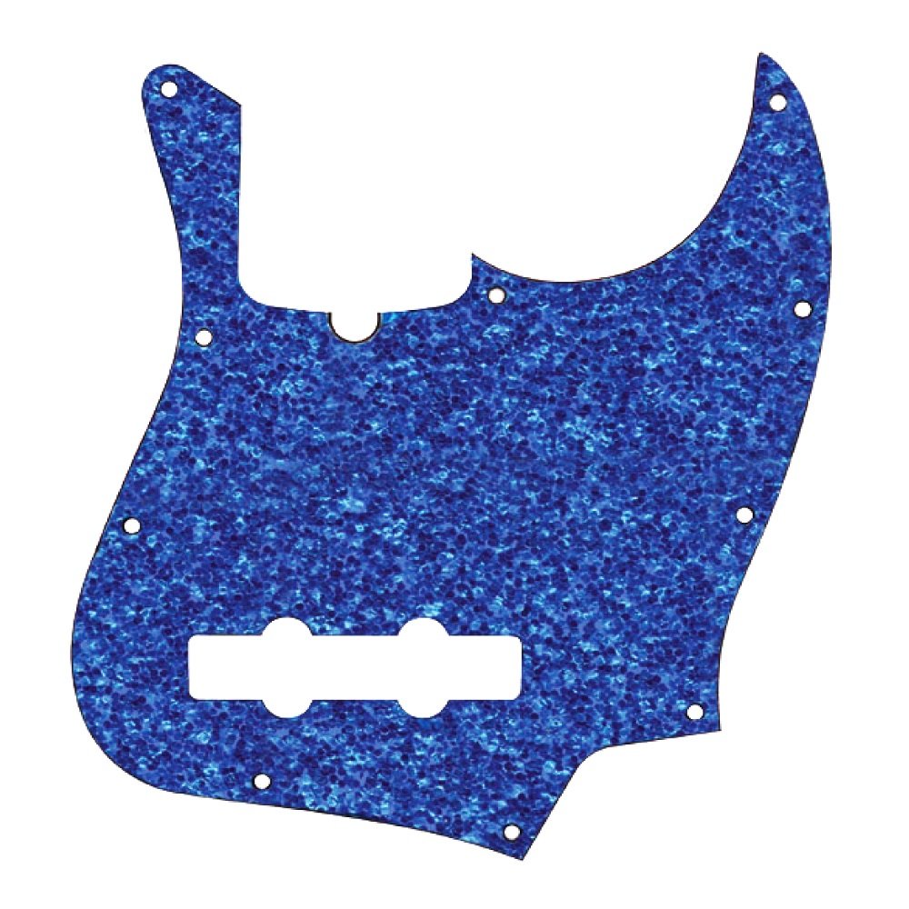 J-Bass Pickguard (DPP JB BLS), Blue Sparkle