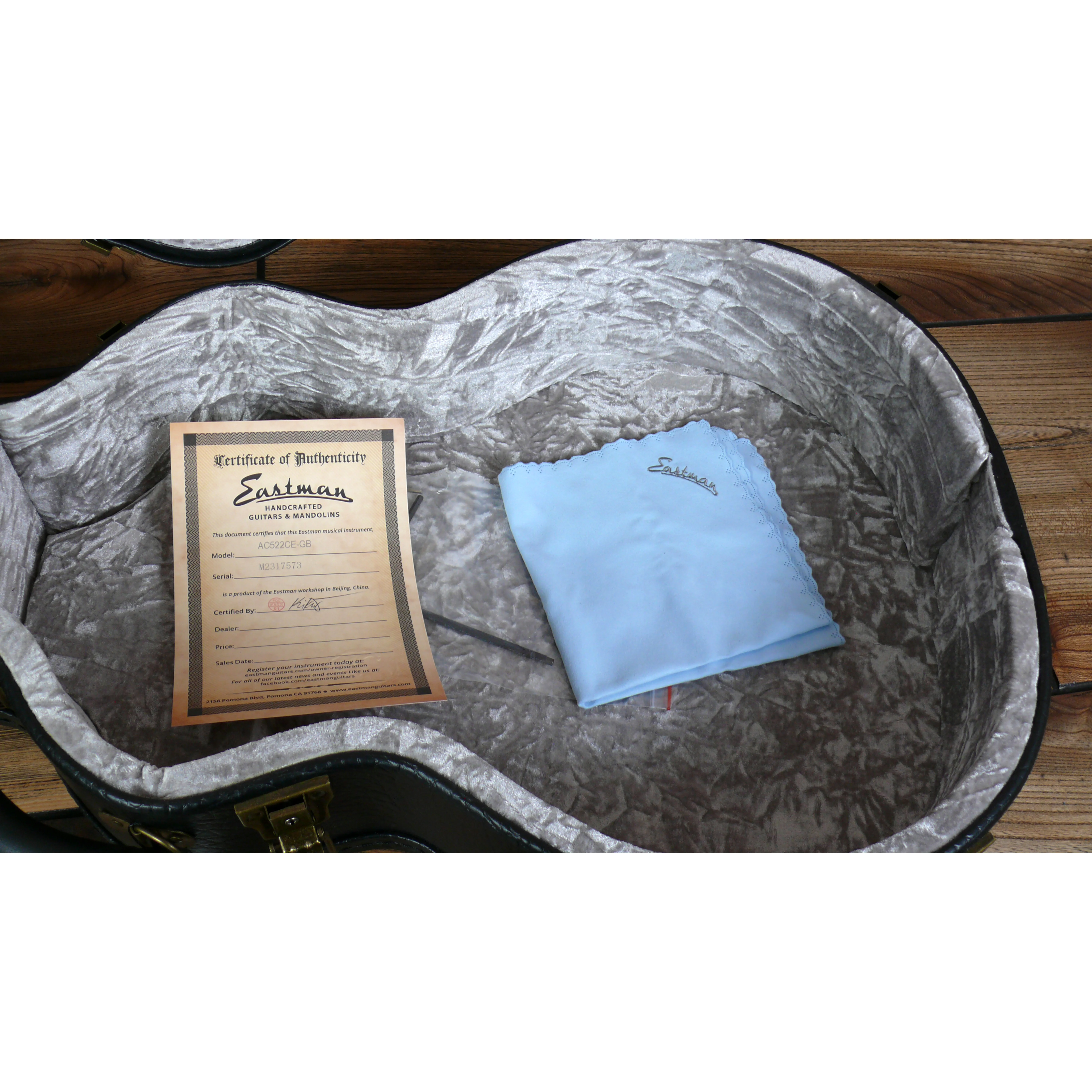 Eastman AC522CE-GB Case