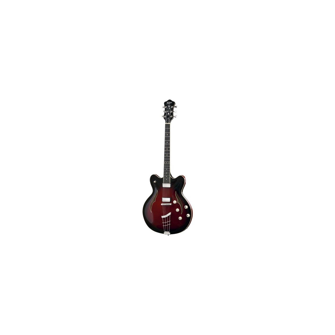 HVSP-DC Verythin Special Dark Cherry - Halbresonanz Gitarre 