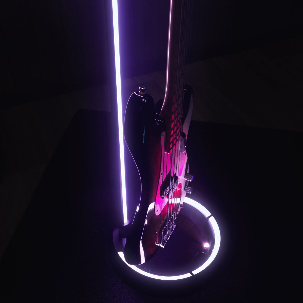 GS LS 01 NH B Guitar Glow Stand
