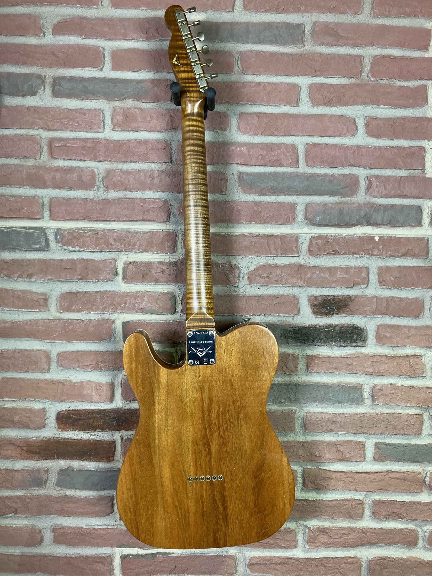 Custom Shop 63 Tele Thinline P90 Black