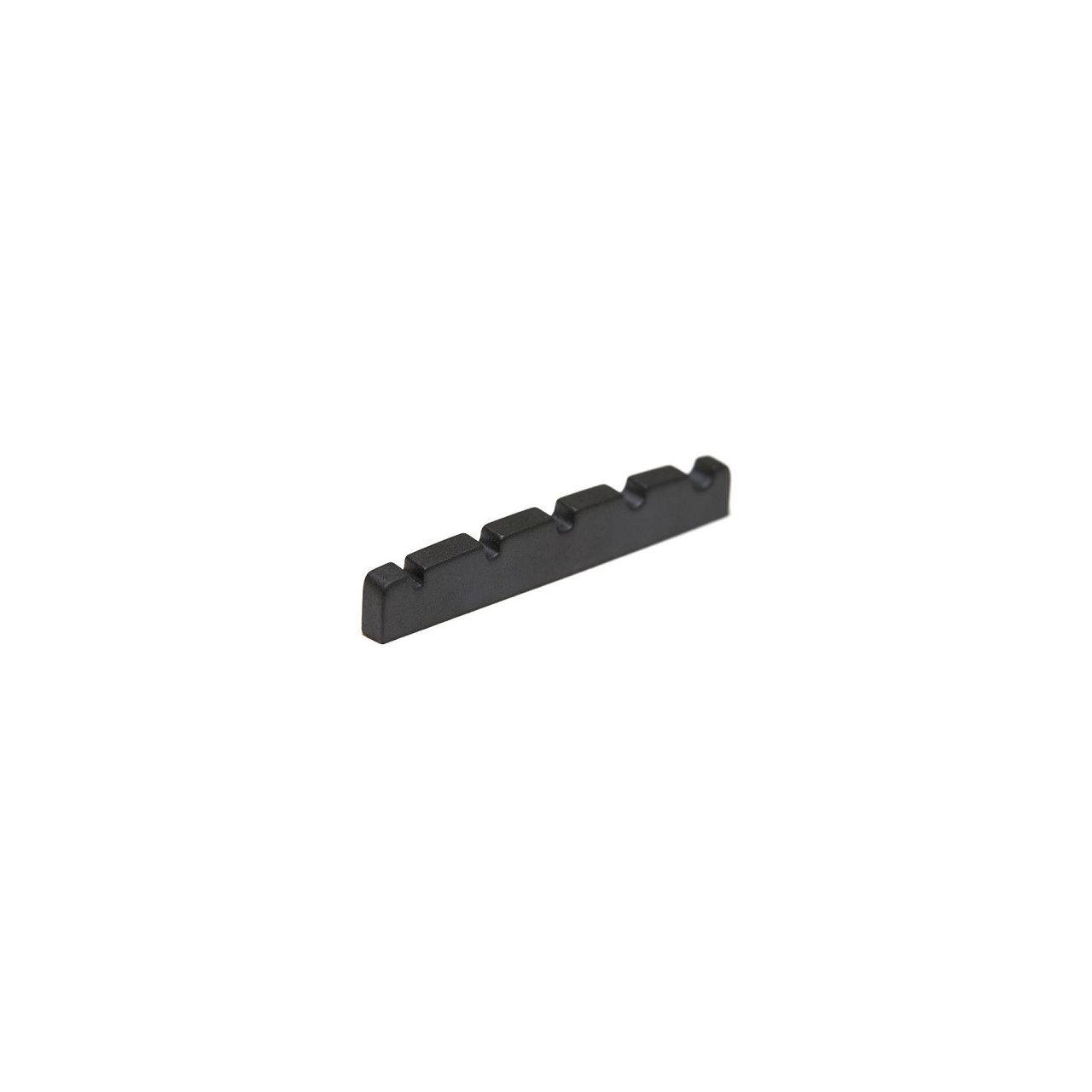 Black TUSQ XL PT-1425-00 Slotted Bass Nut, 5-String (1/8" Thick)