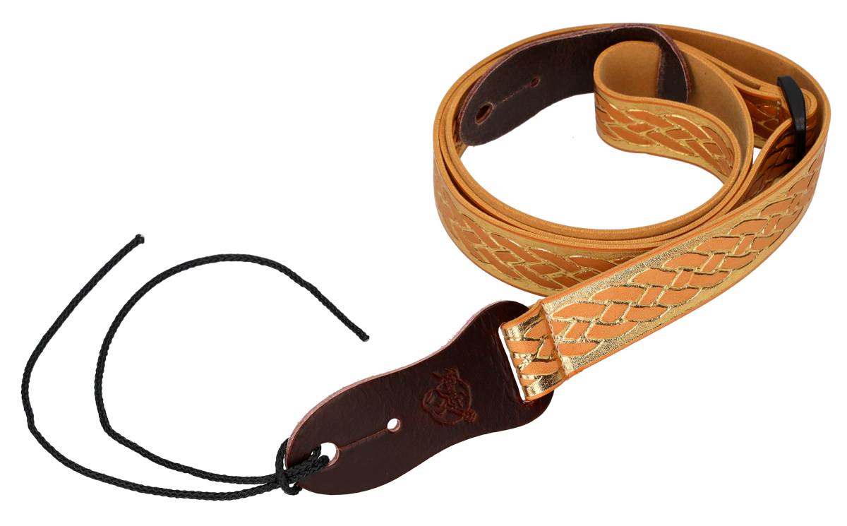 S46 Tan/Gold Nubuck Strap