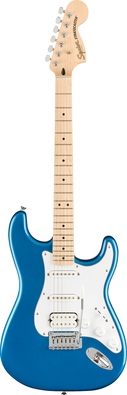 Affinity Series Stratocaster HSS Lake Placis Blue Pack