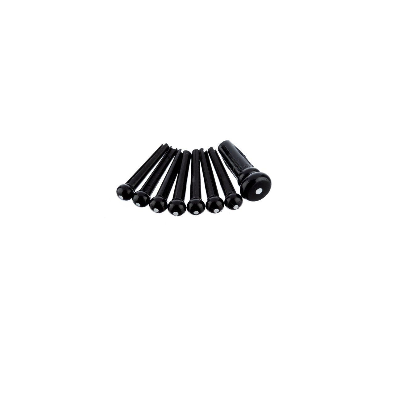 Bridge Pin Set (6-Pack) - Black
