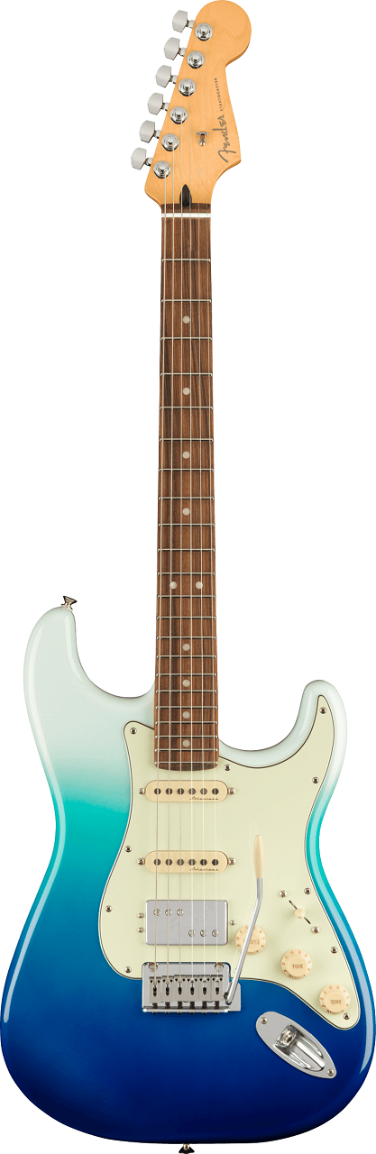 Player Plus Stratocaster® HSS, Pau Ferro Fingerboard, Belair Blue