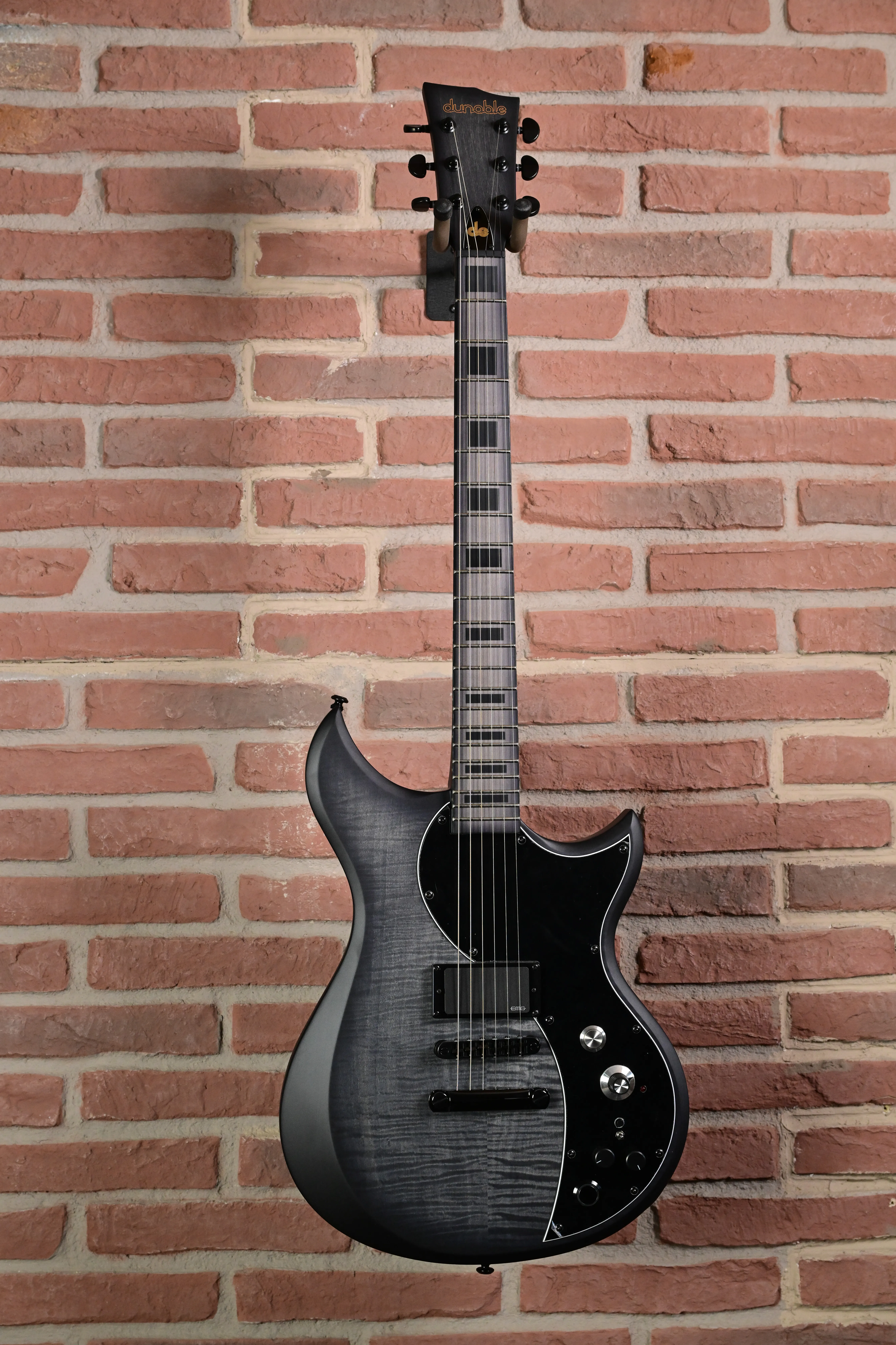 Cyclops DE – Will Putney Signature Flame Top Charcoal Burst