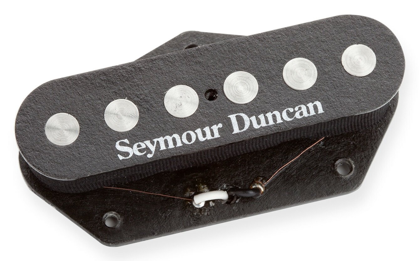 STL-3T Quarter Pound Tele Bridge Pickup with Coil Tap - Black