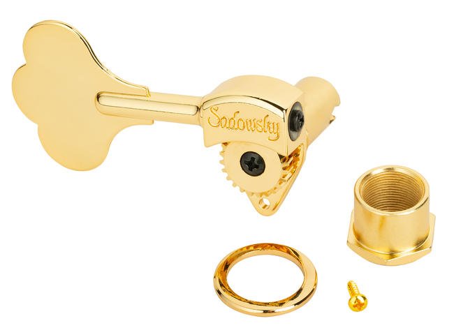Light Machinehead with Open Gear - Gold - Right (Treble) Side