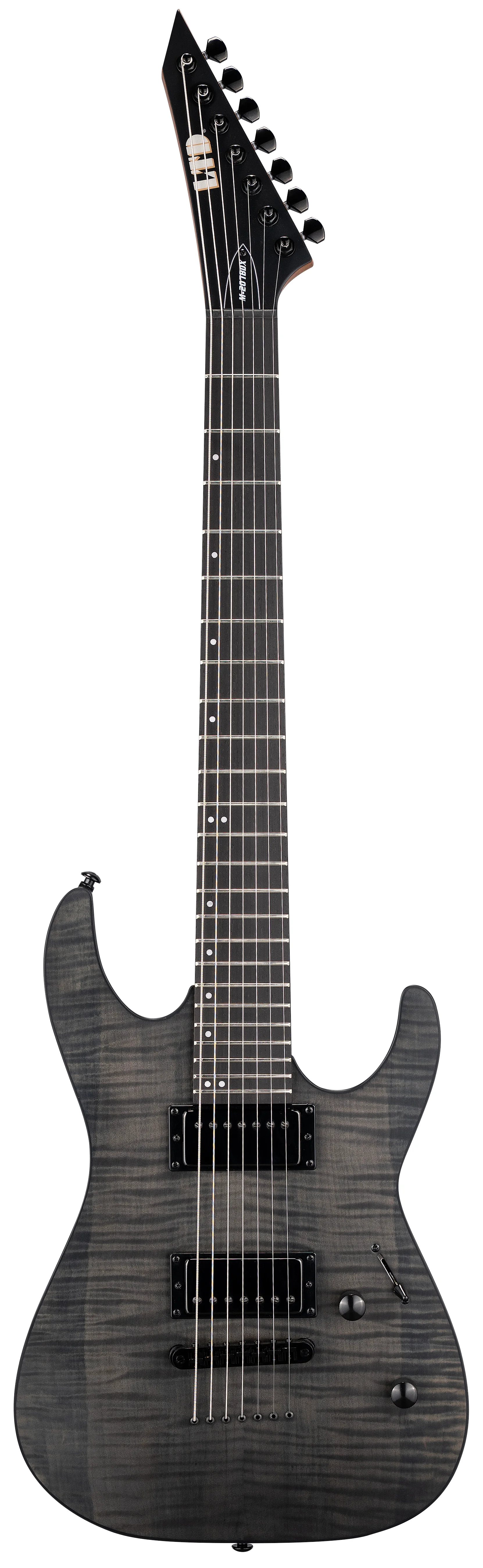 M-207B DX See Thru Black Satin Baritone E-Gitarre