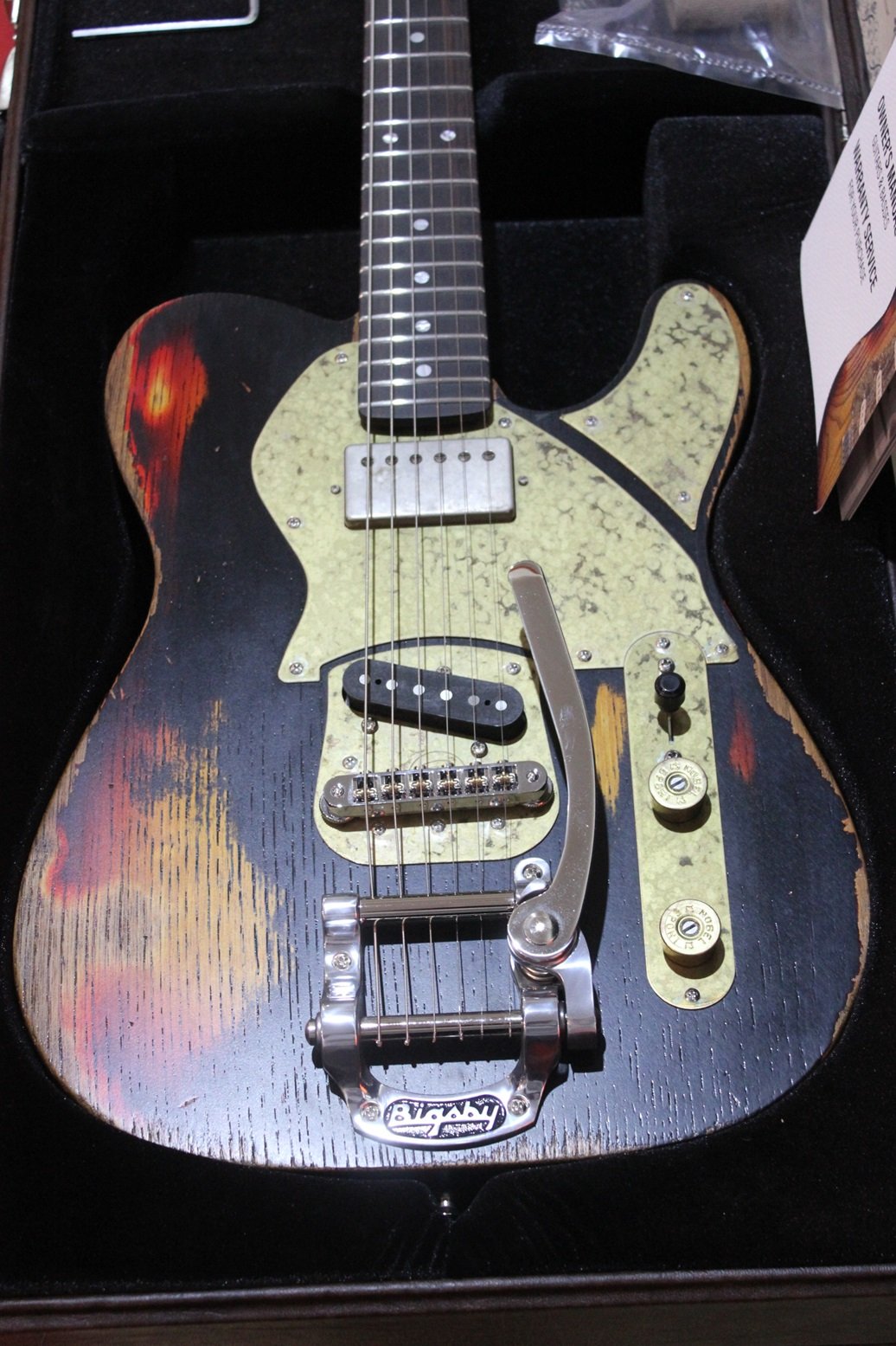 Nancy Loft SH 400, 1 Bridge Single Coil Heavy Black