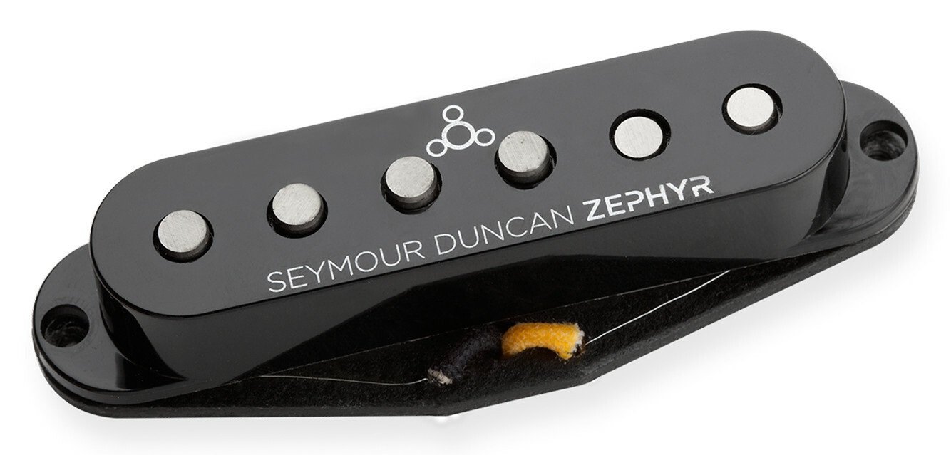 ZSL-1m- Zephyr Strat, Middle Pickup - Black Cap