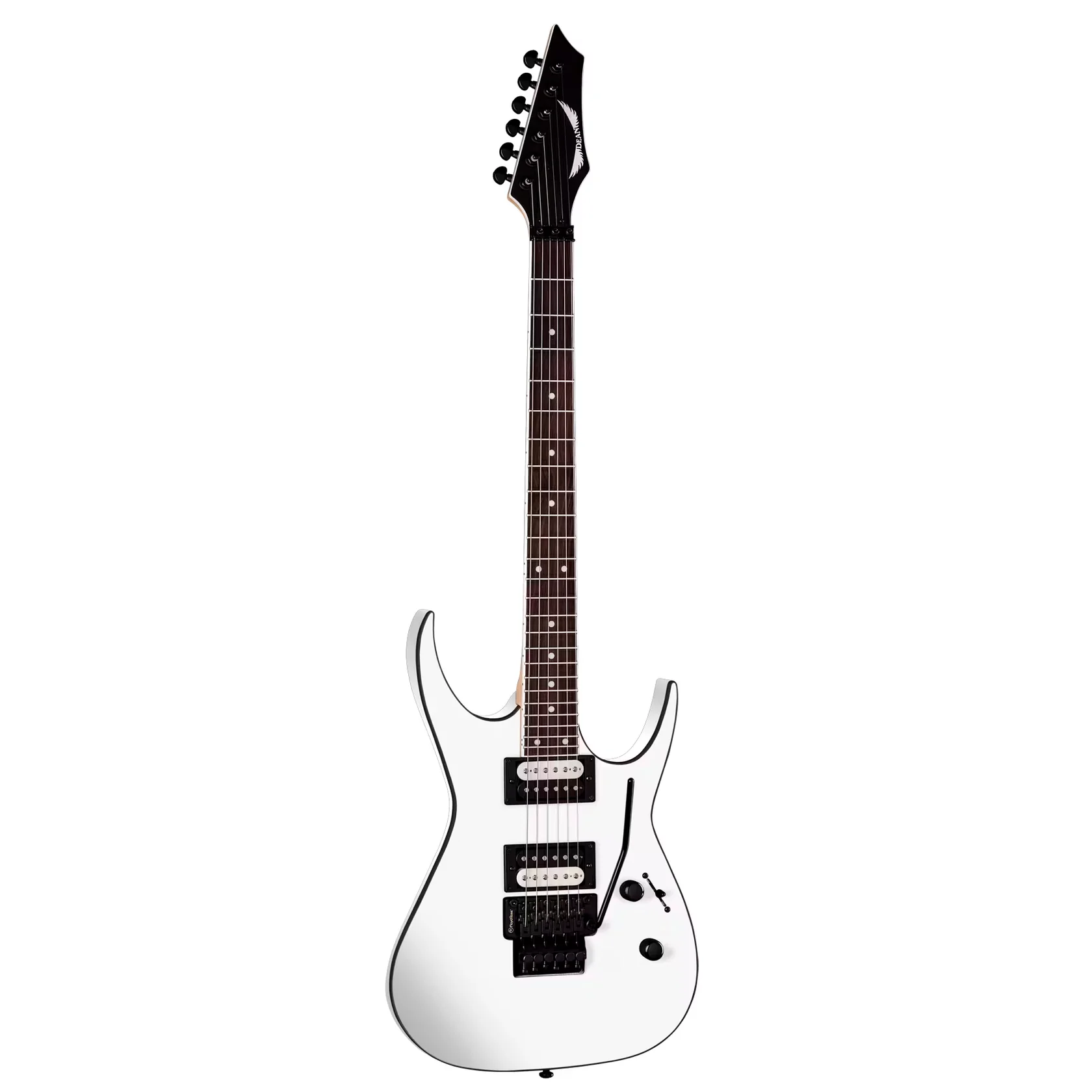 Exile X Floyd - Satin White E-Gitarre