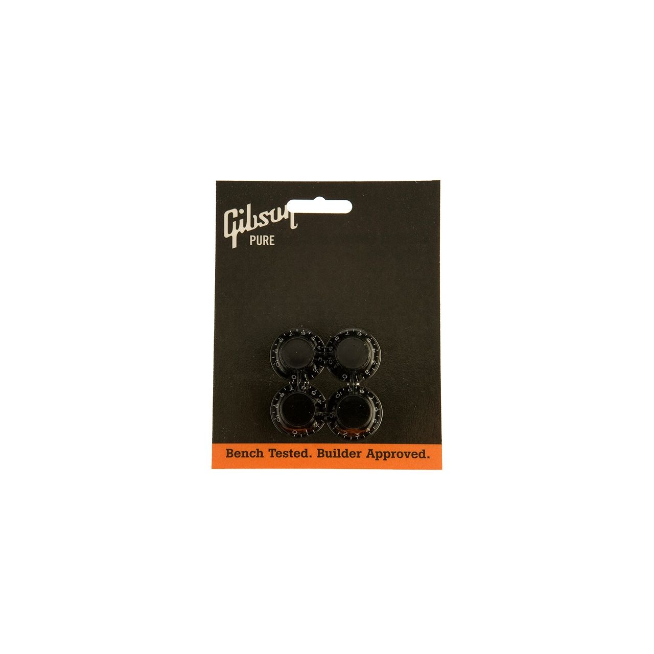 Top Hat Knobs Schwarz (4 Stk.)
