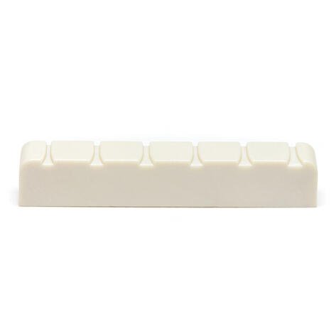 TUSQ PQ-6220-00 - Classical Guitar Nut, Flat, Slotted, 2 long