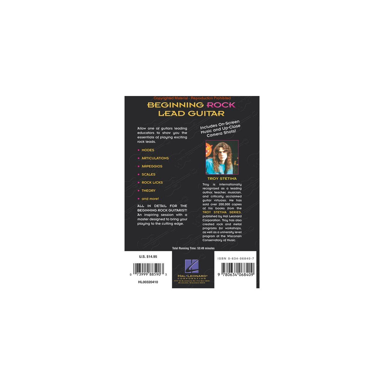 Beginning Rock Lead Guitar (DVD)