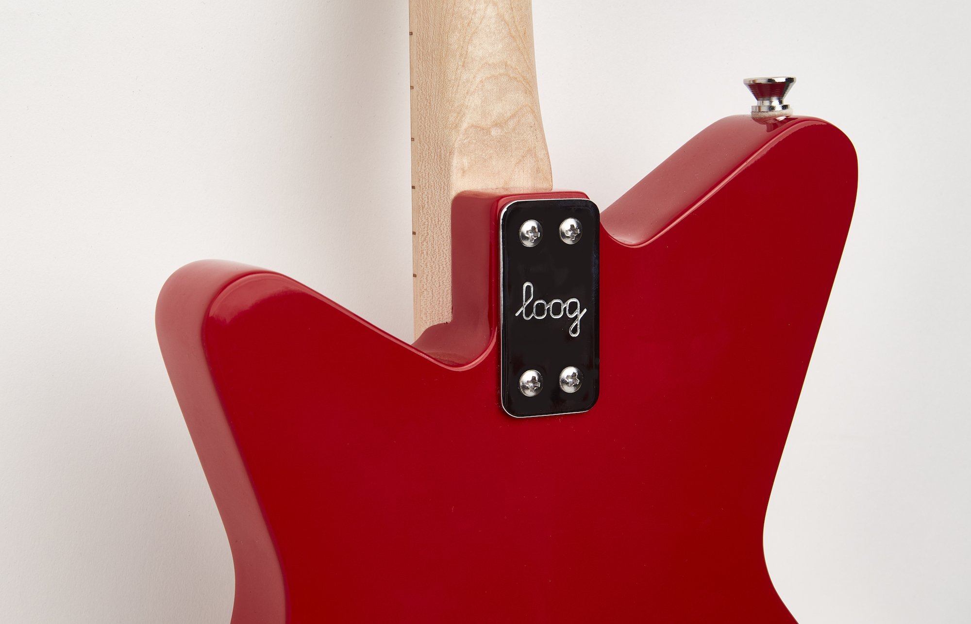 Pro Electric Red 3-Saitige Kindergitarre