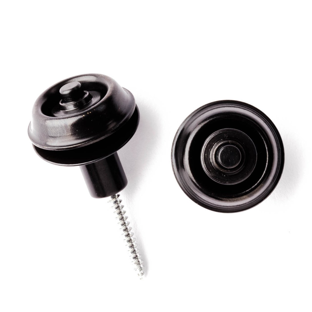 Straplok Flush Mount  System 1 Set, black