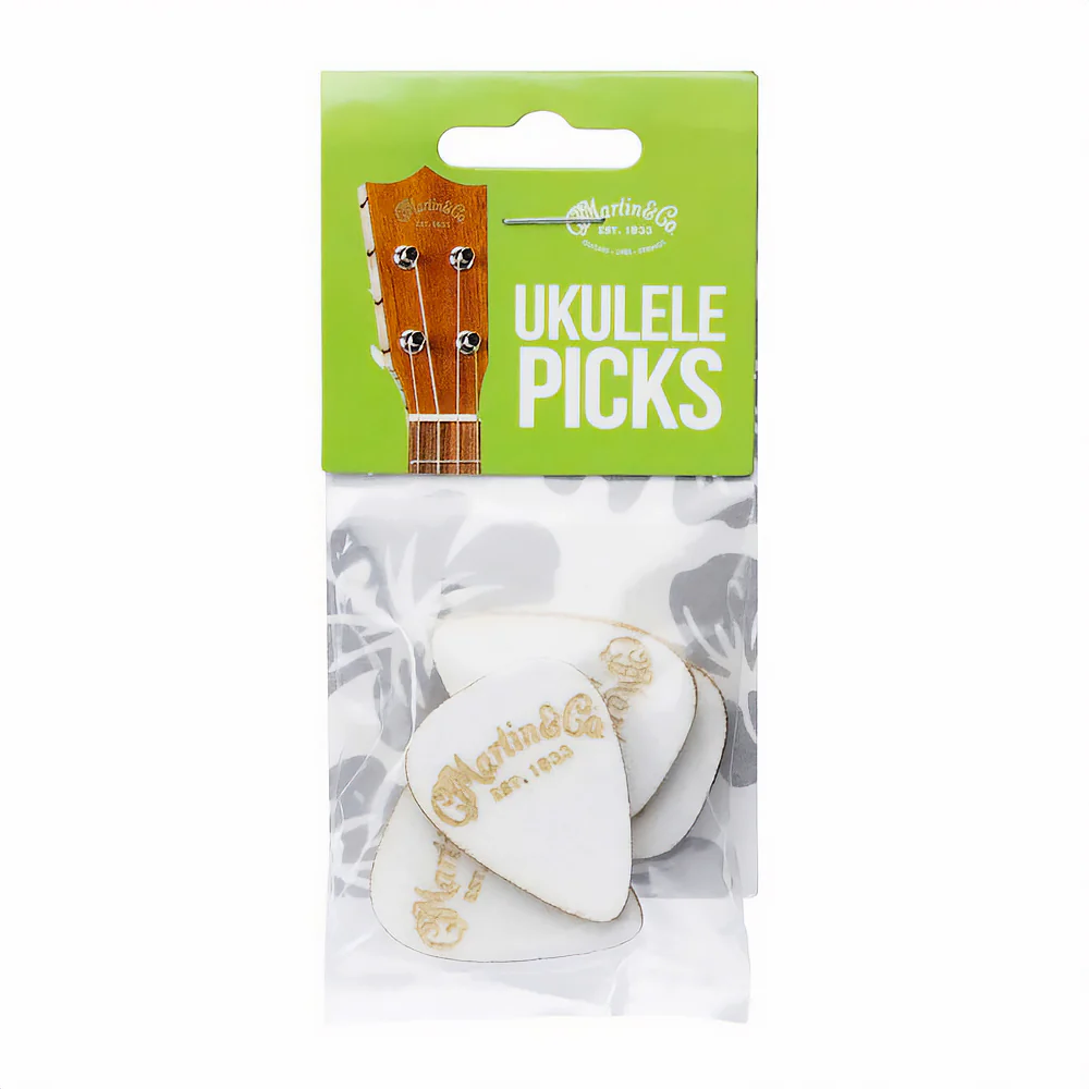 Ukulele-Plektren 2,5 mm 4er Pack