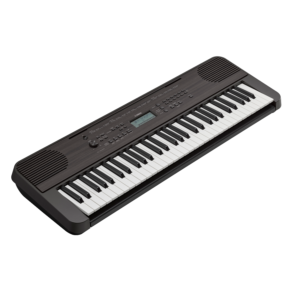PSR-E360 Keyboard in Dunkler Nussbaum