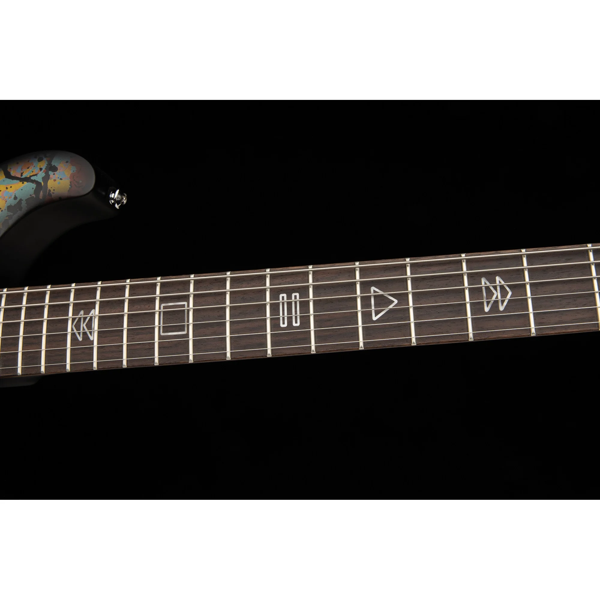 PRS Ed Sheeran Hollowbody Baritone LTD Hals und Griffbrett Detail