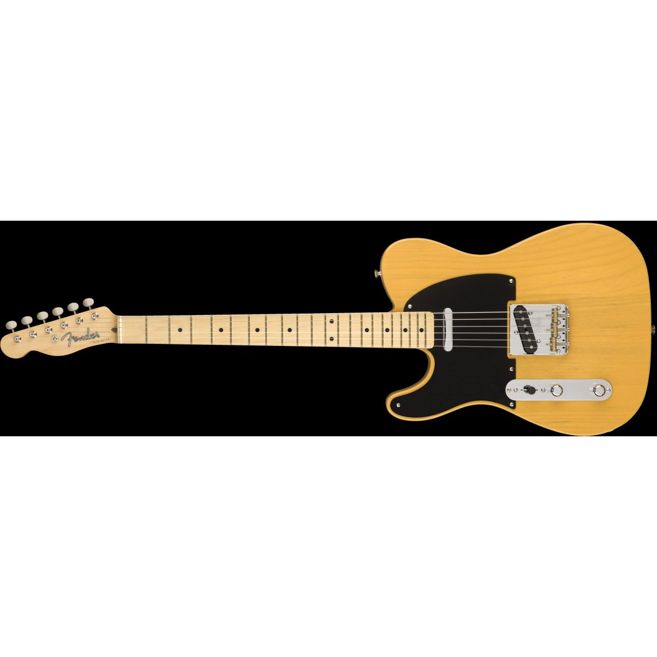 American Original '50s Telecaster® Left-Hand, Maple Fingerboard, Butterscotch Blonde