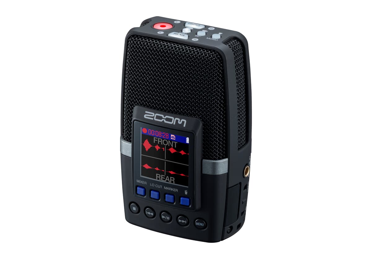 H2essential - Mobiler Recorder mit 3 Mikrofonen