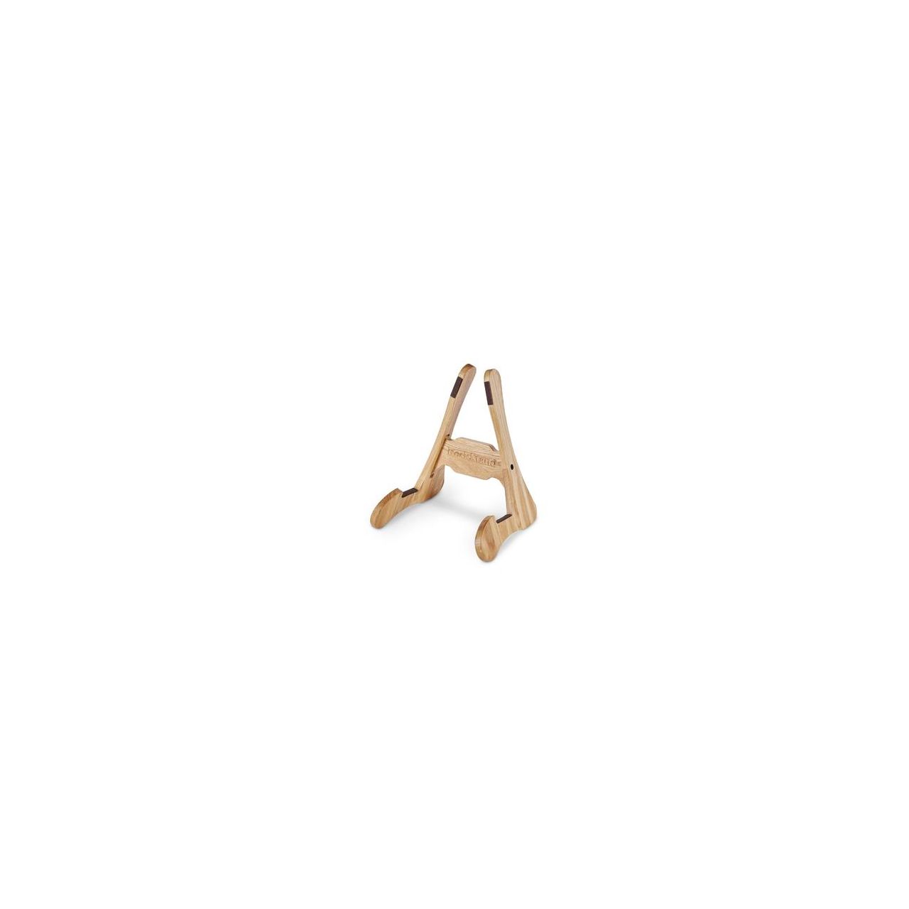 RS WO 20800 ASH NA Wood A-Frame Gitarrenständer für E-Gitarren und Bass
