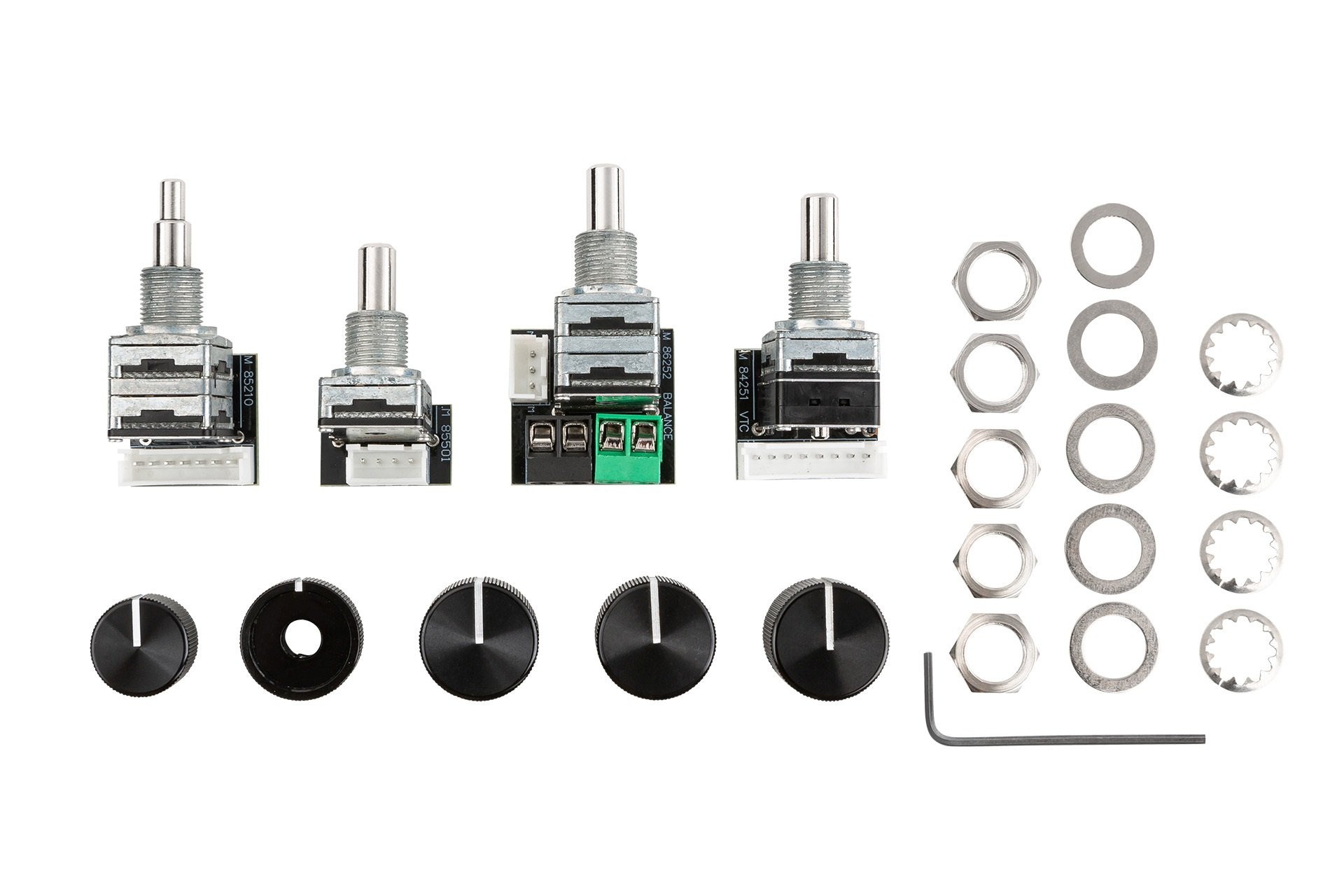 Onboard Bass Preamp (4-Knob System) F-Style Version