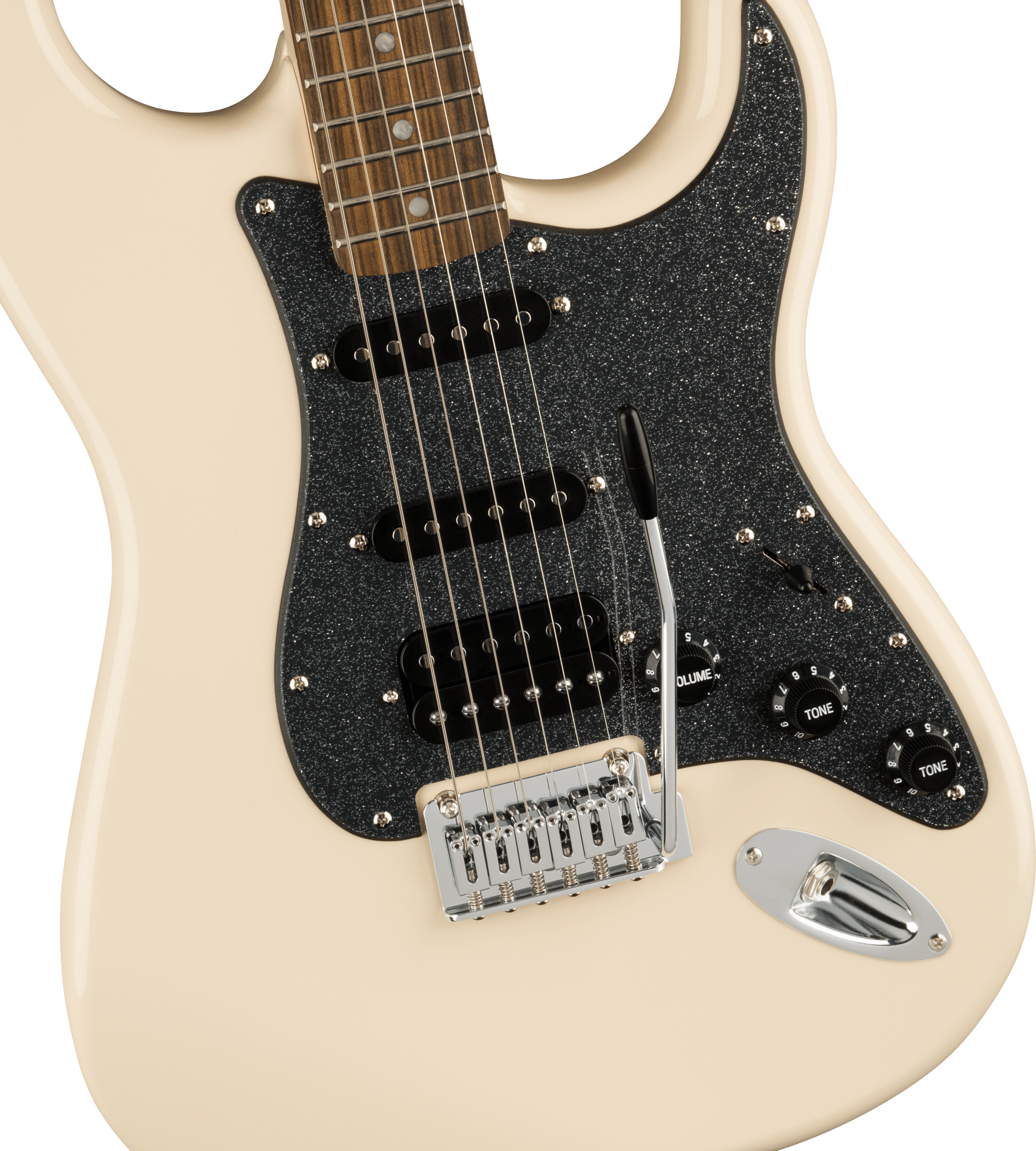 FSR Affinity Series™ Stratocaster® HSS, Laurel Fingerboard, Olympic White