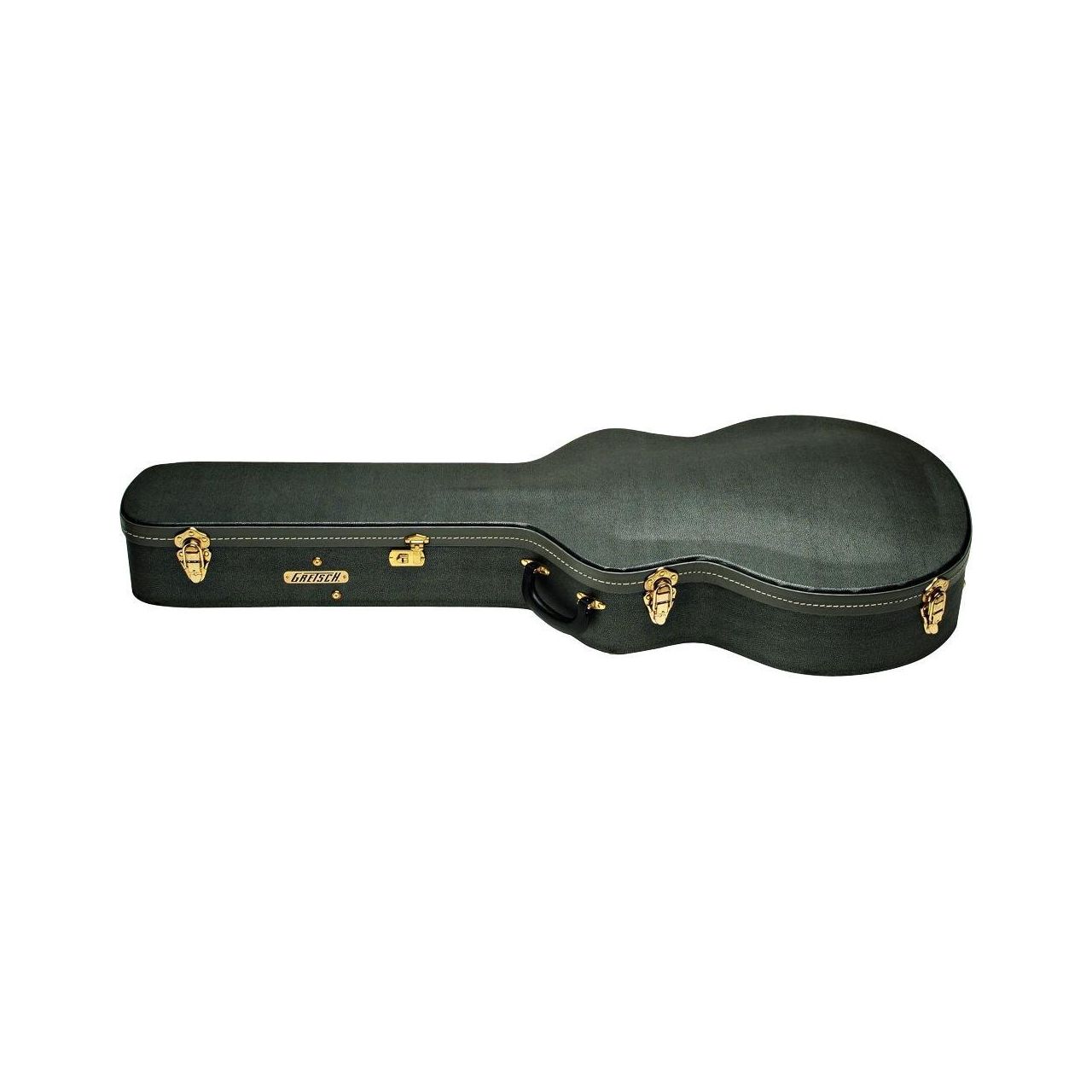 G6242L Deluxe Case for 17'' Hollow Body Hardshell Case, Black