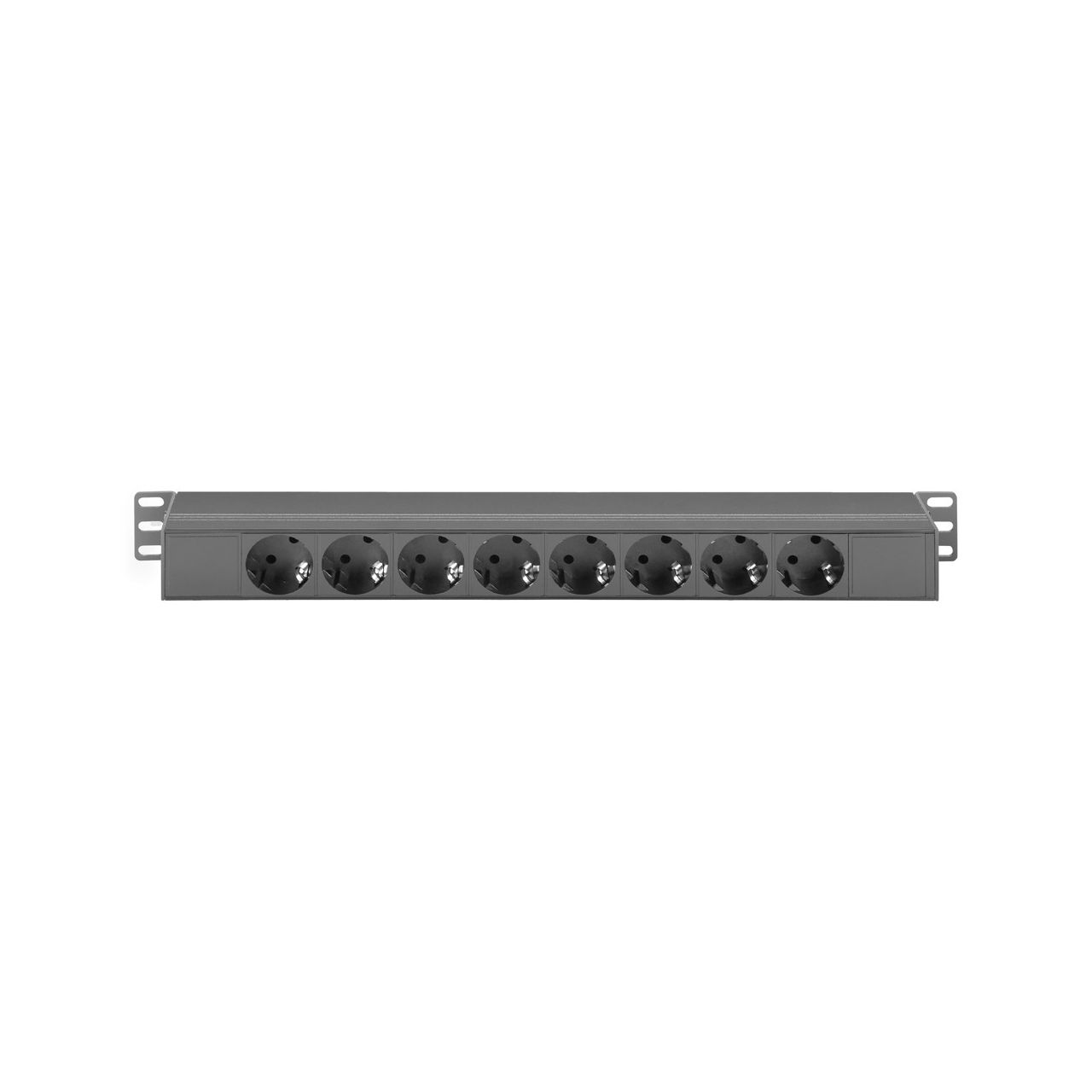 Adam Hall 19" Parts 87471 T - 19" Steckdosenleiste 8-fach
