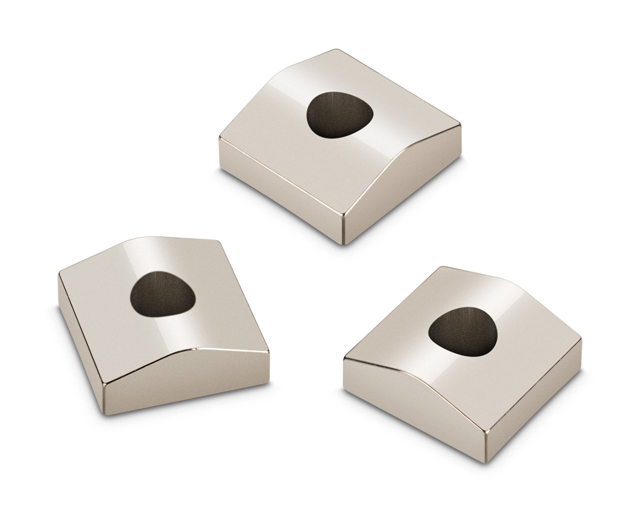 Saitenklemmblöcke für Locking Nuts 6-Saiter - Nickel