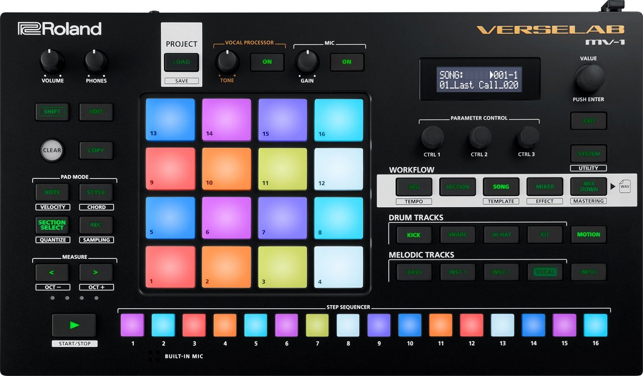 MV-1 Verselab Drum Machine