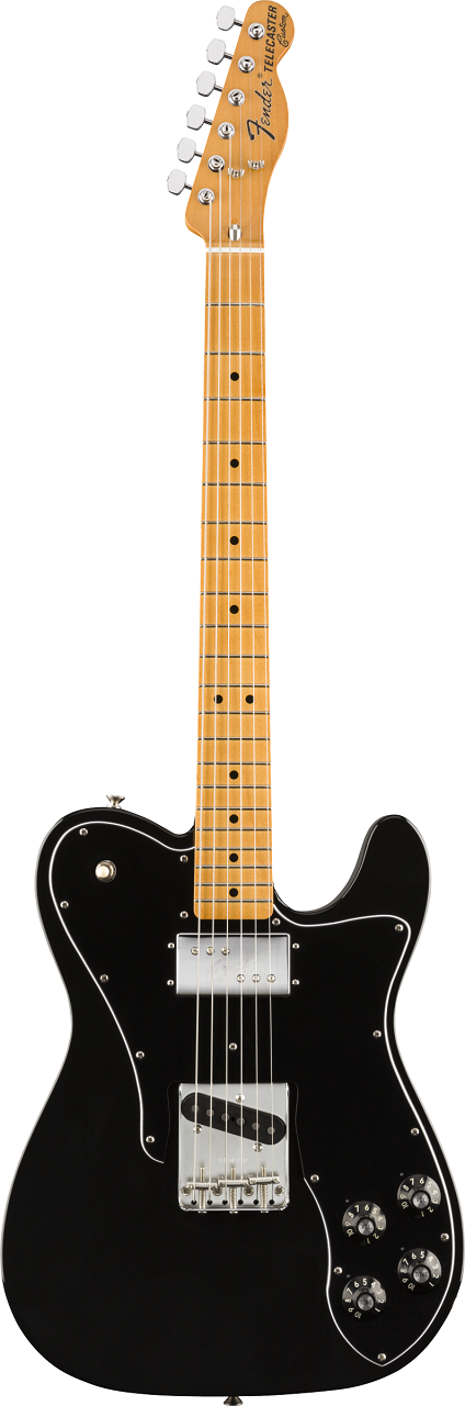 Vintera '70s Telecaster® Custom, Maple Fingerboard, Black - Limited Edition