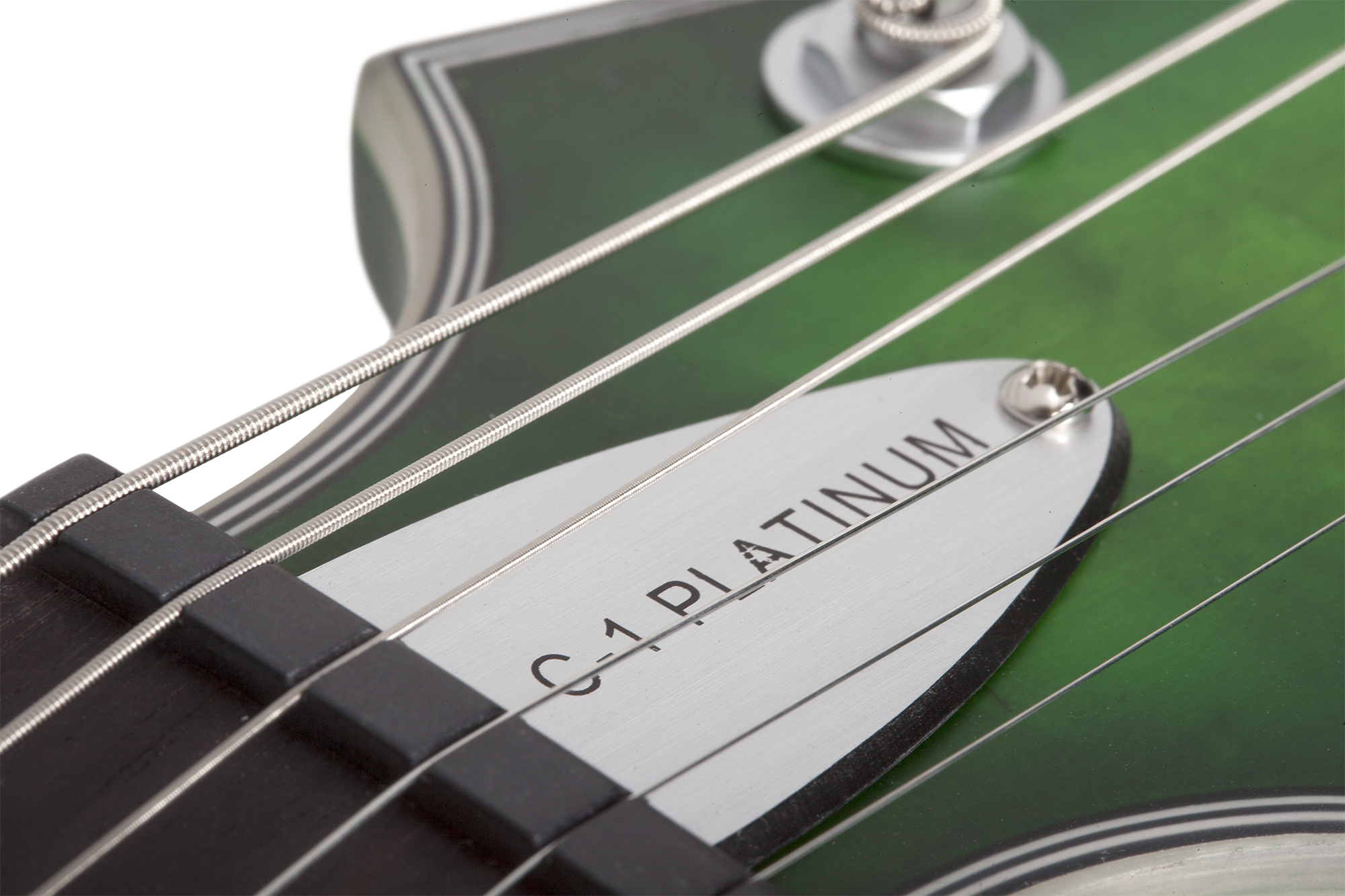 C-1 Platinum Satin Green Burst E-Gitarre