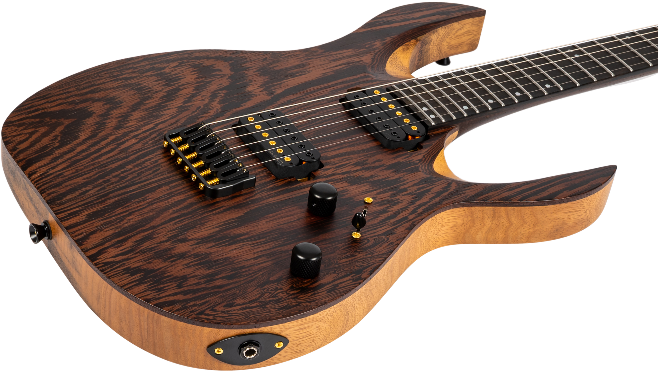 S-1000 Black Limba E-Gitarre