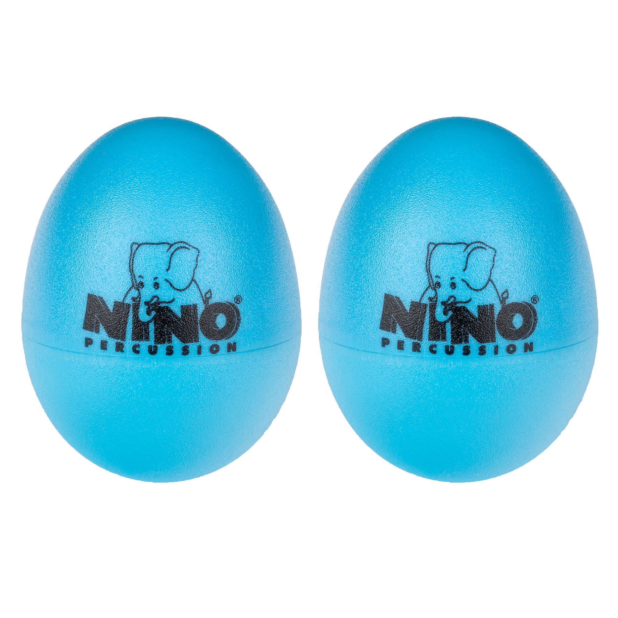 Egg Shaker Paar Blue