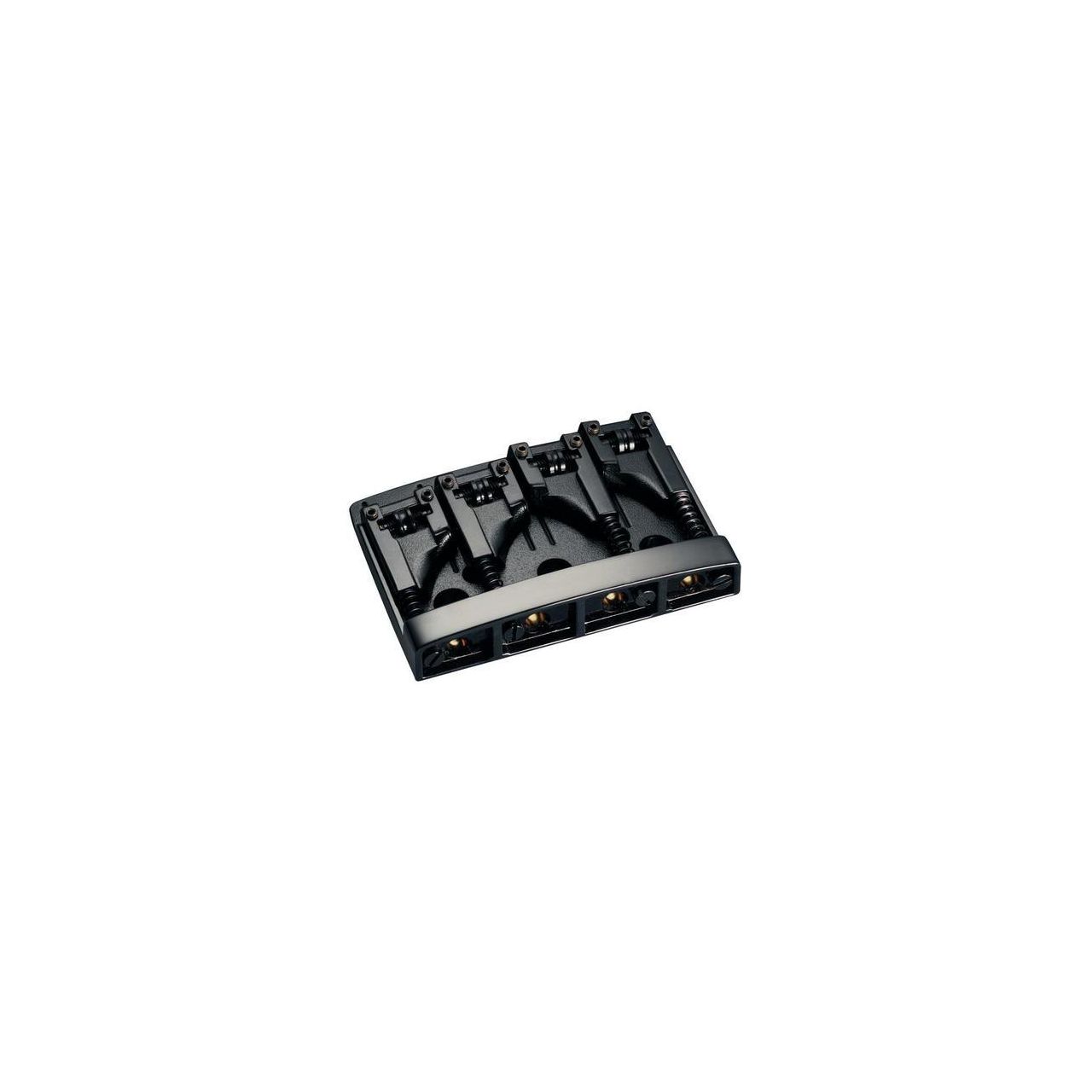 E-Bass-Steg 3D4 4-saitig - Schwarz