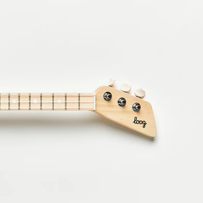 Mini White 3-Saitige Akustikgitarre