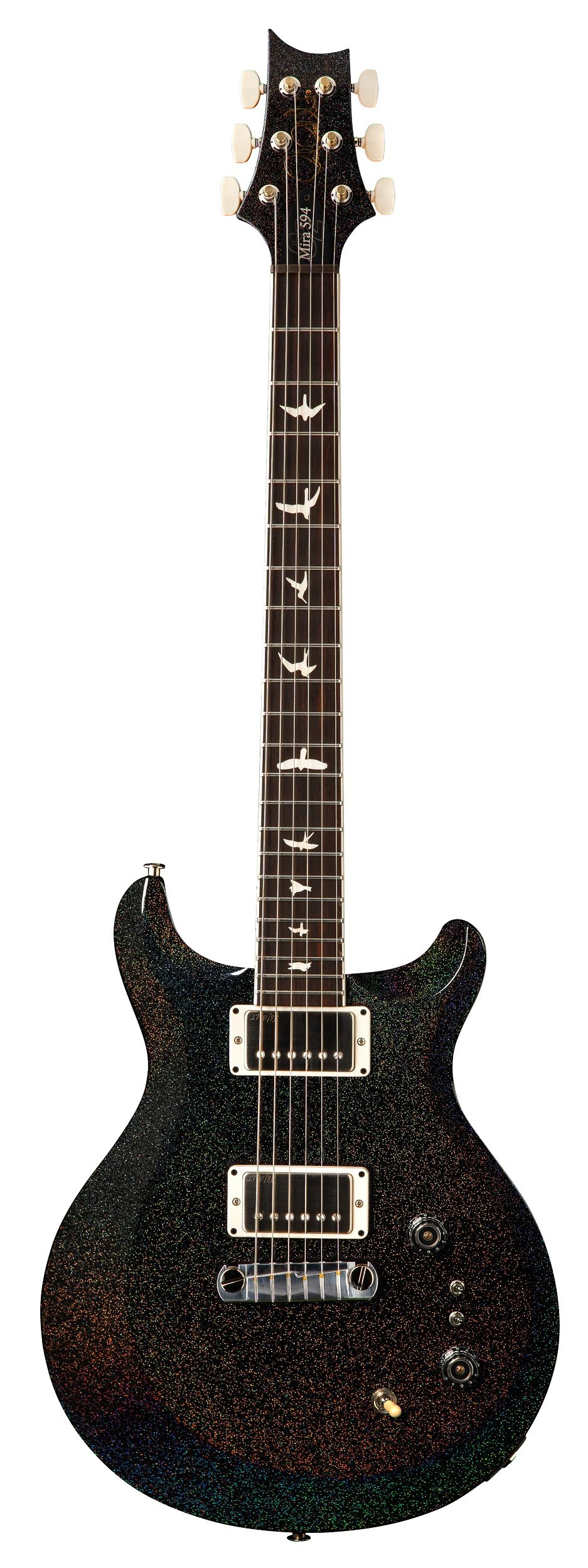 S2 Mira 594 Black  Rainbow Holoflake