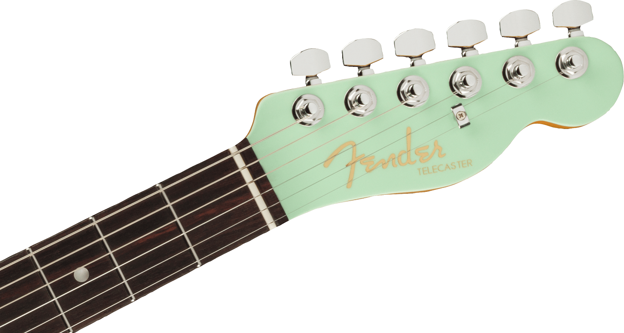 Ultra Luxe Telecaster®, Rosewood Fingerboard, Transparent Surf Green