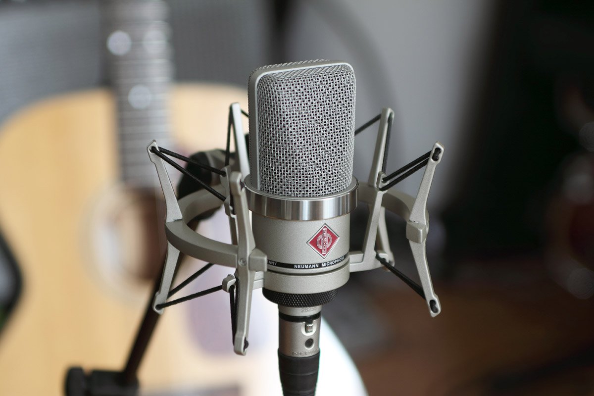TLM 102 Mikrofon Studio Set Nickel