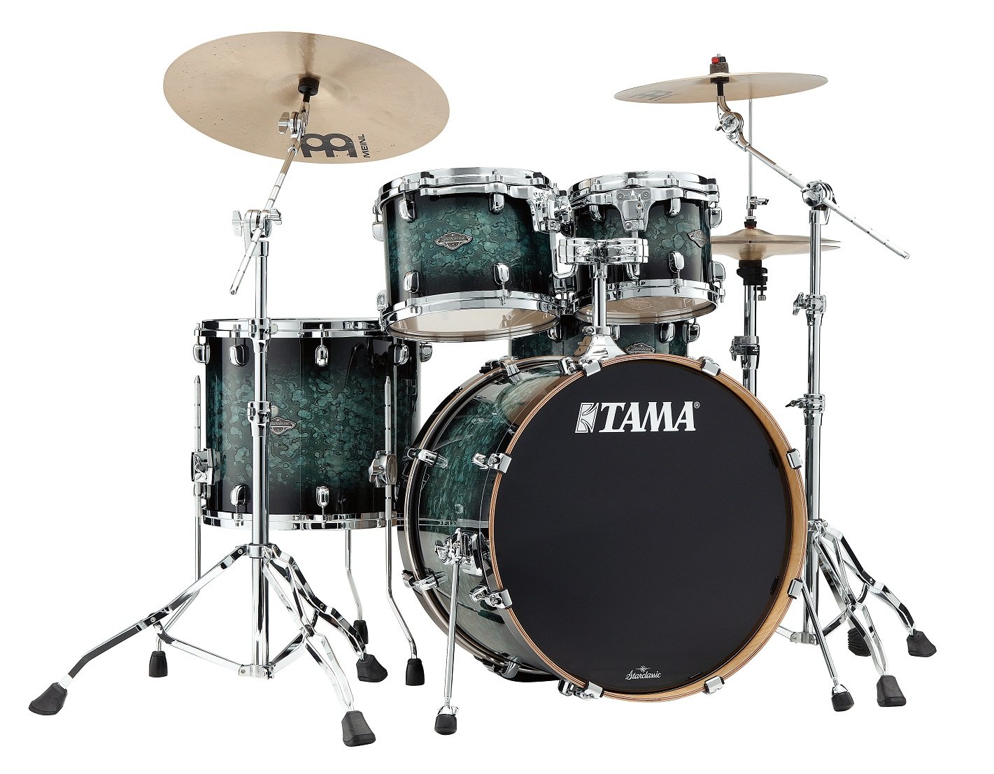 Starclassic Performer 22" Shellset - 4-teilig -Molten Steel Blue Burst
