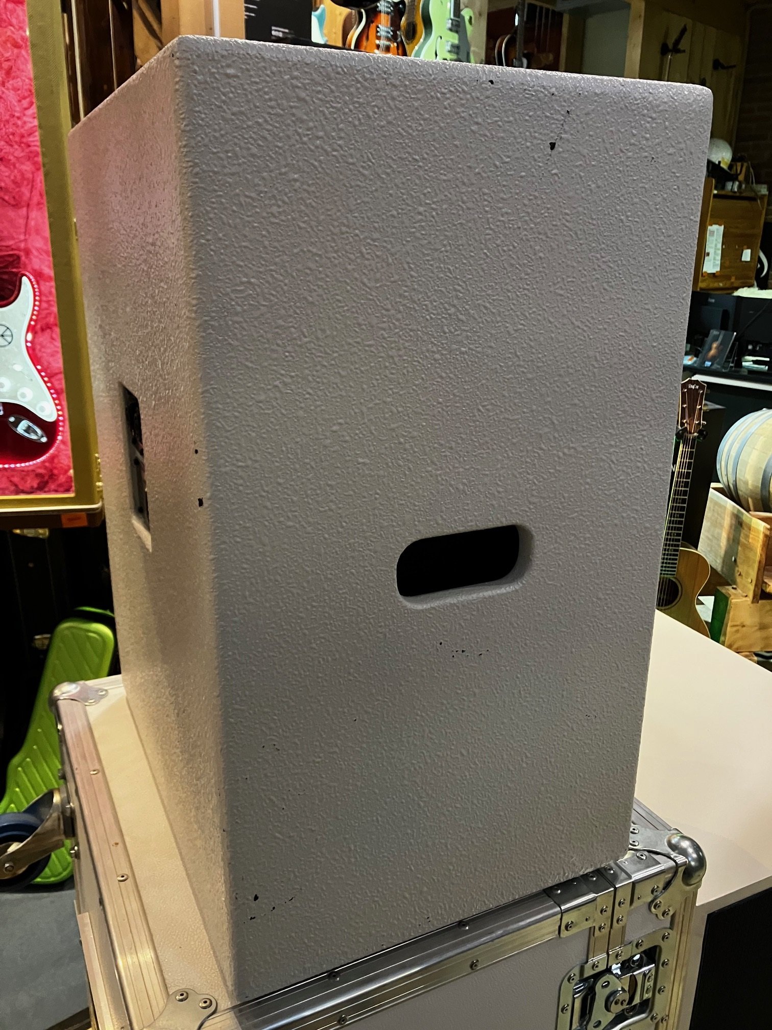 Hi Cab, 2x12 Bass Reflex Cabinet 200W-4Ohm with coaxial Speaker (Showroom-Modell)