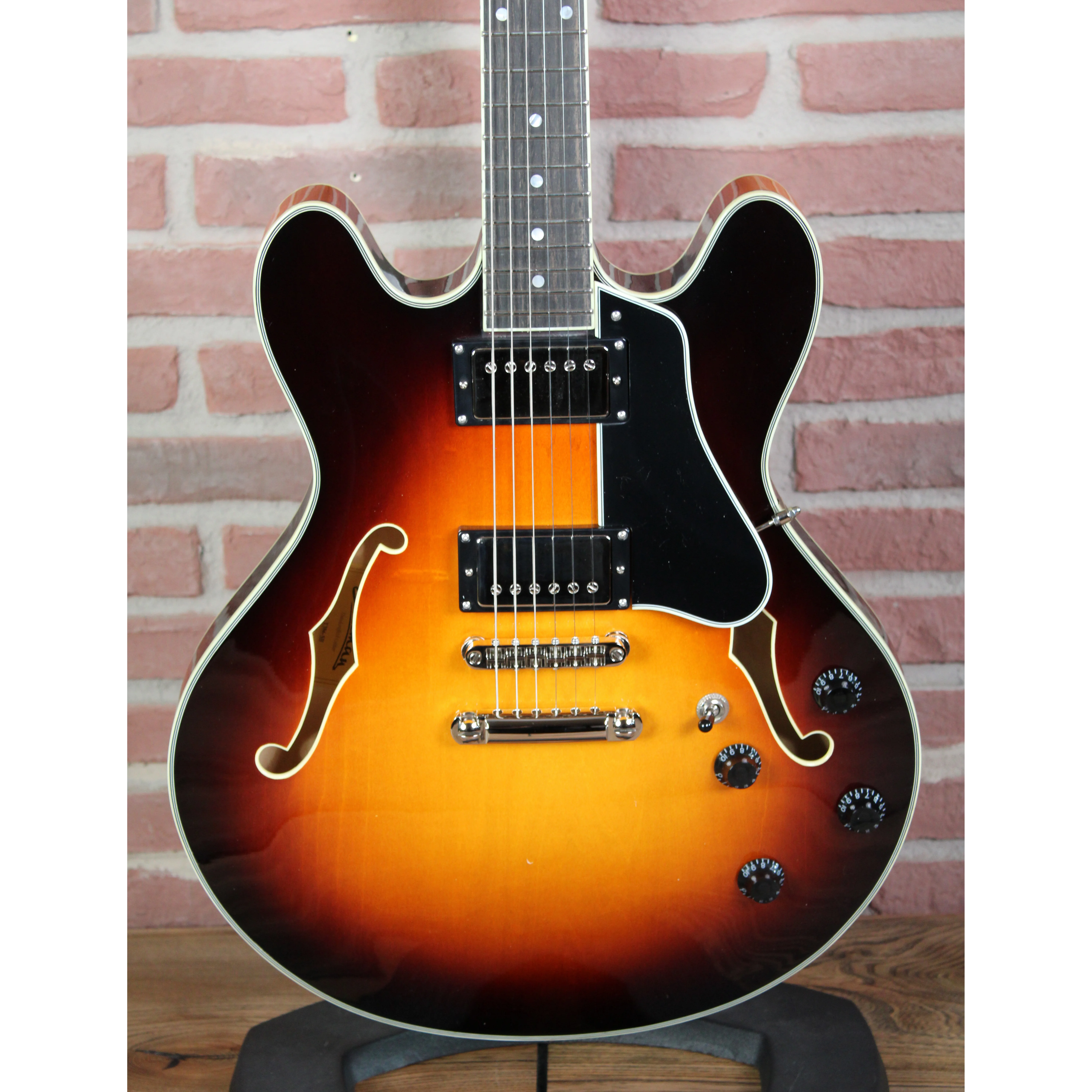 T386-SB Sunburst  Thinline E-Gitarre