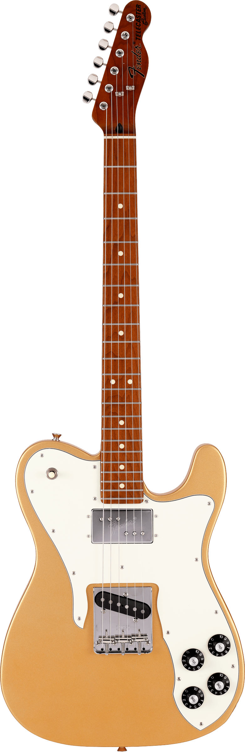 Made in Japan Telecaster®Custom Limited Run, Roasted Maple, Gold