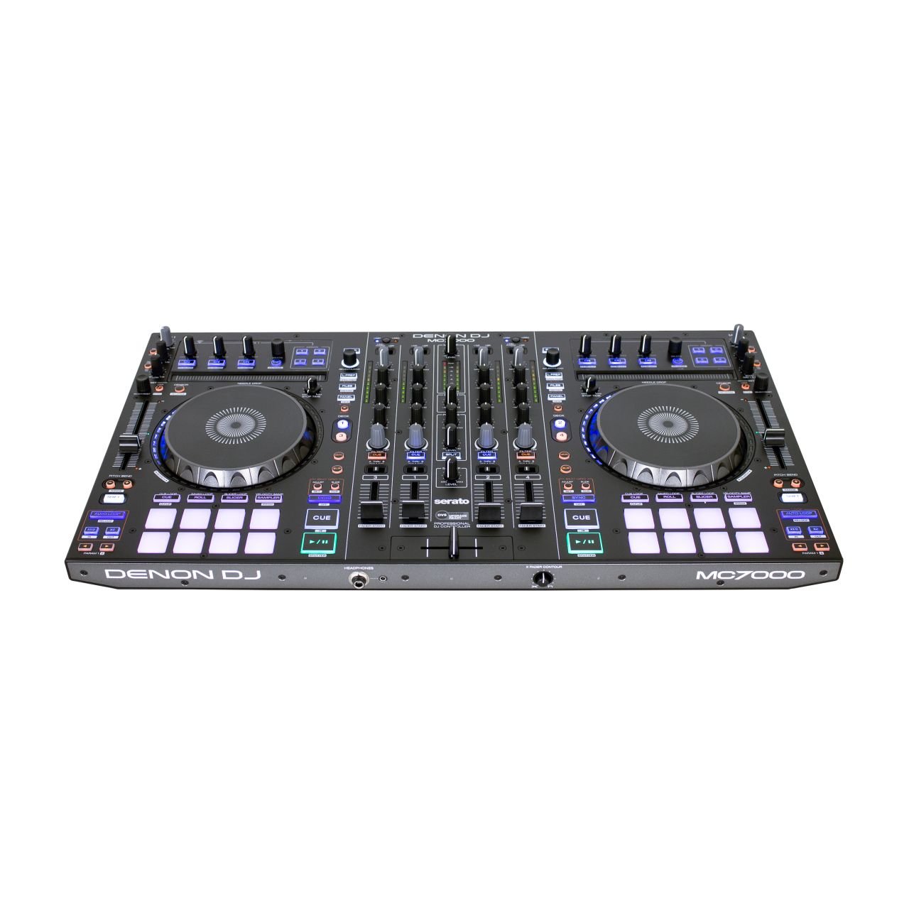 MC7000 - Professioneller DJ Controller mit zwei Audio Interfaces