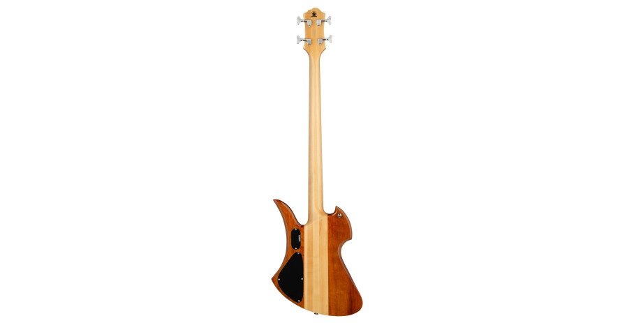Heritage Classic Mockingbird Bass 4-String - Koa Top Natural Transparent