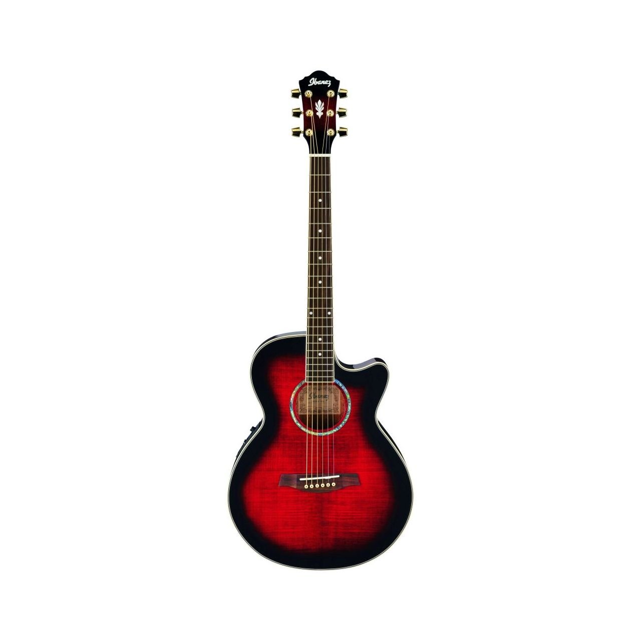 AEG20E-TRS E-Akustikgitarre in Transparent Red Sunburst